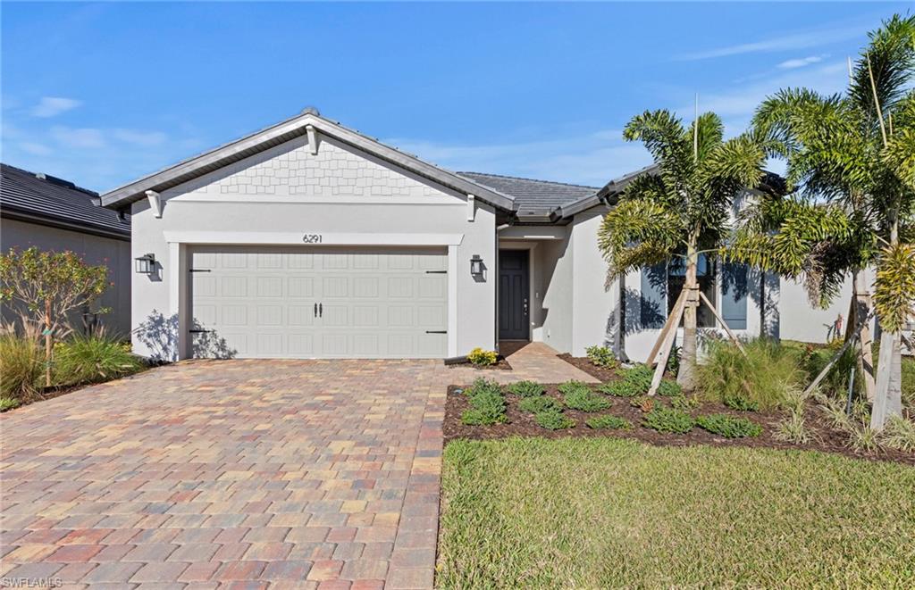 Move to Del Webb Naples now! This lovely property has a Walk-In Shower in Owner's Bath, Enclosed Flex Room, sliding glass door at gathering room, Extended Covered Lanai, Garage Epoxy Floor and much more.