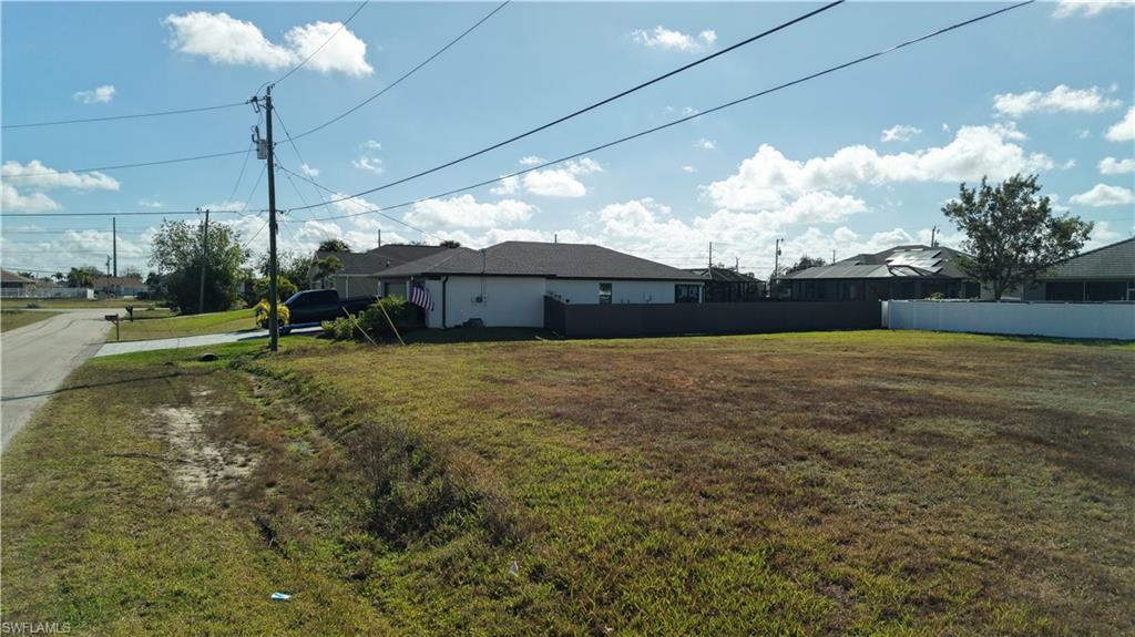 Fantastic opportunity to own a cleared residential lot in the fast-growing NW Cape Coral area! Located at 2502 NW 1st St, this property is surrounded by newer homes and ongoing development, making it an excellent choice for builders, investors, or anyone ready to build their Florida dream home. The lot offers a level and buildable setting with paved road access and plenty of room for a custom home, pool, outdoor kitchen, and entertaining space.

This property is conveniently located near Burnt Store Road with quick access to shopping, dining, schools, parks, walking and biking trails, boat ramps, and everyday conveniences. Nearby attractions include Jim Jeffers Park and Burnt Store Boat Ramp, providing easy access to boating, fishing, and Gulf adventures. Cape Coral is known for its beautiful waterfront lifestyle, growing communities, over 1,500 acres of parks, recreational areas, and year-round outdoor activities. ()

The surrounding neighborhood features well-maintained homes and continued residential growth, helping support long-term value and future potential. With no HOA fees or deed restrictions, you have the flexibility to build the home and lifestyle you want. Utilities are nearby, and the location offers easy access to schools, including Mariner Middle School and Mariner High School.

Whether you’re planning to build now or hold for future investment, this is a great chance to secure property in one of Southwest Florida’s most active and desirable growth areas.