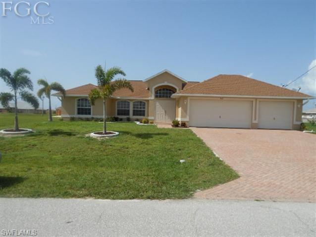 Beautiful & Elegant describes this brand new like 2005 home with 1800 sf of living area. This home is quality built and is state of the art for the Location. Home features living room, large kitchen with corian countertops. Brand new stainless steel kitchen appliances, new washer and dryer. Master suite offers walk-in closet, dual sinks and shower. Tile throughout living area makes for easy clean up. CLOSE TO SHOPPING, DINING, CHARLOTTE HARBOR AND PINE ISLAND - WELL KNOWN FOR SOME OF THE BEST FISHING IN THE WORLD! YOU ARE LESS THAN AN HOUR BY DRIVE OR BOATING (USING THE MANY PUBLIC BOAT RAMPS IN THE AREA) TO THE GULF OF MEXICO OR THE MANY LOCAL BEACHES (SIESTA, FORT MYERS, NAPLES).     Safe and quiet neighborhood with outstanding location and convenience for everything (schools, shopping, recreation).