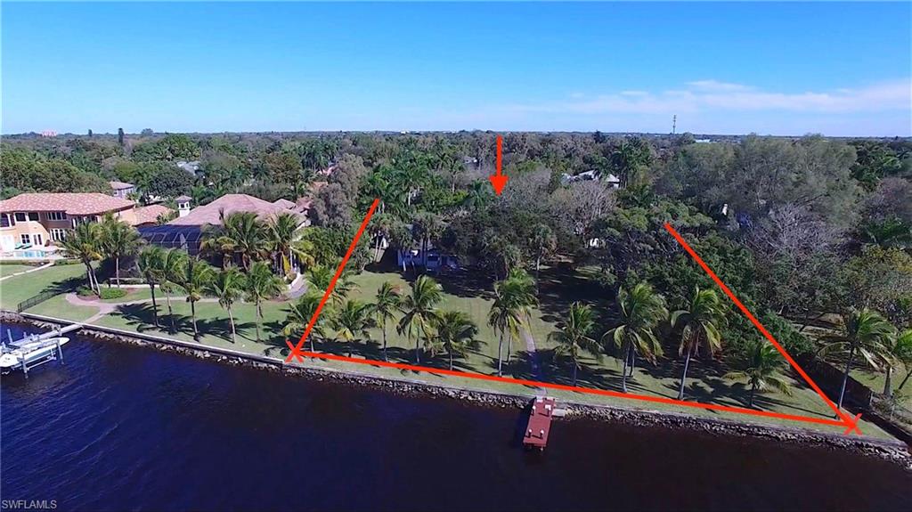 Wow! 2 separate lots for sale totaling nearly 2 acres on the river in "Old" Fort Myers. Amazing piece of property located off McGregor Blvd on a private road. Price includes separate lot to the east that is just over a half acre. Both properties combined are just under 2 acres. Nearly 200 feet of river frontage and over 400 feet deep. Charming "Old" Florida home sits on the river lot. So many possibilities with this property. New owner could sell the half acre lot or keep for private entrance and larger property. Don't miss this amazing opportunity to feel like you are living in the country while enjoying all the "Old" Fort Myers area has to offer.