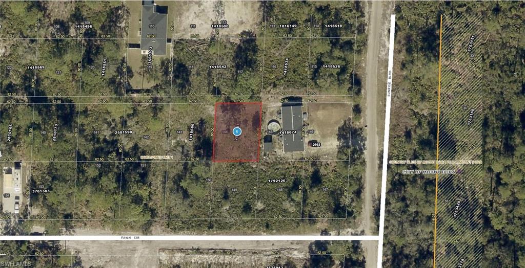 A VACANT LOT IN MOUNT DORA IN LAKE COUNTY!!!
