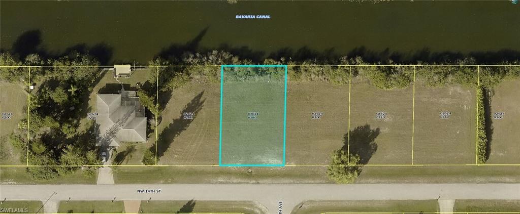 Great NW Cape Coral fresh water lot with northern exposure.