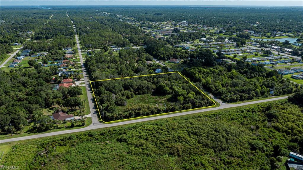 What a great opportunity to purchase 4 prime residential acres in beautiful Southwest Florida.  This property is made up of 8, half acre sized parcels, perfectly located on the corners of James Avenue and Michael Avenue, a lush tropically wooded landscape that will make your ultimate dream home lifestyle a reality.  Convenient to SR 82, I-75, RSW Airport, parks, schools, restaurants, shopping and less than 5 minutes from Lehigh Resort Golf Club.  Plenty of room for homes with pools, garages, sheds and to park your RV, boat or other toys, if you choose to live your best Salt Life being so close to the Caloosahatchee River, world class fishing and white sandy beaches.