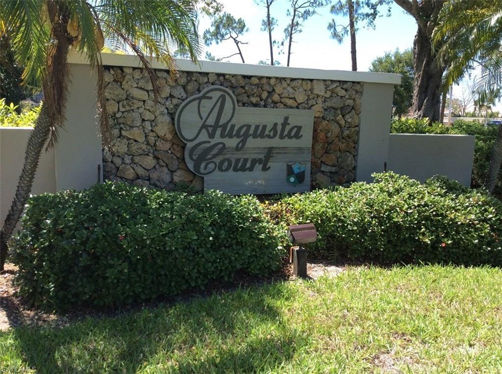 An absolutely beautiful remodeled condo. The neutral and peaceful colors set the stage for just what you are looking for in SW Florida. Every detail of this home has been loving maintained. The bright white kitchen with deep cabinet drawers, lazy susan cabinet, granite counter tops, stainless steel appliances, a wine nook, rope and recessed lighting beckon you to create fabulous meals to enjoy either in the dining room or on the tiled lanai with a wide, unobstructed view of the lush landscape. Newer kitchen appliances include a Kenmore Elite refrigerator, flat top range, convection oven and dishwasher. Both bathrooms have been upgraded with new lighting and fixtures, tall vanities with bonus lower storage and quartz counter tops with under mount sinks. Large light toned tile on the diagonal, crown molding and white woodwork along with fabulous furniture completes the polished look of this convenient first floor home. Hurricane impact windows throughout and electric shutter on the screened lanai provide added security from the elements. There is a covered carport and an exterior storage locker plus an abundance of guest parking spaces as well as a vehicle wash area.
