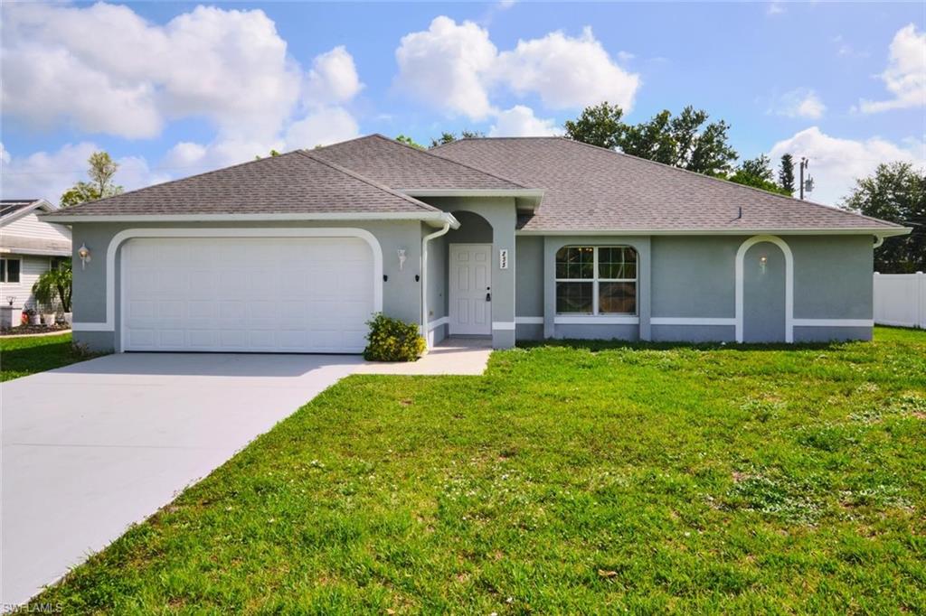 Welcome to this beautifully maintained Cape Coral home offering 1,718 square feet of comfortable living space with 4 bedrooms, 2 bathrooms, and a spacious 2-car garage. Designed with today’s lifestyle in mind, the open-concept floor plan seamlessly connects the kitchen to the great room, creating the perfect space for entertaining and everyday living.
The home features tile flooring throughout, neutral décor, and plenty of natural light, giving it a clean and inviting feel. Step outside to enjoy the screened lanai overlooking the spacious backyard with plenty of room to add your dream pool.
Ideally located in the highly desirable Pine Island Road corridor, you’ll enjoy convenient access to shopping, dining, entertainment, and all that Cape Coral has to offer. Centrally positioned with easy access to both Southwest Florida International Airport and Punta Gorda Airport, this home is perfect for full-time residents, seasonal owners, or investors alike.