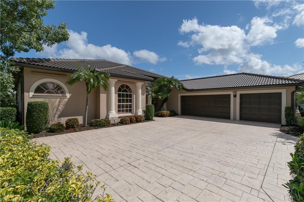 Lifestyle with panache~a rare opportunity to own this stunningly updated home offering privacy & seclusion at the end of a cul-de-sac with commanding golf course & water views. This oasis is complete with saltwater pool & spa offers 3,794 sq ft of furnished sophistication. The open floorplan boasts an updated kitchen with over-sized island, stainless steel appliances & pull-out tiered shelving. The open Family Room features a vaulted ceiling with skylights. French doors lead to the brand-new, picture-frame Lanai cage creating the best of indoor/outdoor living. The Outdoor Family Room boasts a fireplace complete with TV, full outdoor Kitchen makes entertaining easy. This floorplan features three distinct sleeping wings for the four large Bedrooms & 3 ½  Baths allowing privacy for all. The Primary Bedroom is a serene retreat with sliders to the Lanai. The in home Office has floor-to-ceiling custom built-ins. The formal Dining Room & open Living Room offer great flow for entertaining. A brand-new roof & 3-car garage complete this perfect home.
HPGCC amenities include (2) 18 hole BUNDLED Golf Courses, Clubhouse, Tennis, Tiki Bar, Fitness Center and more. Call today for your showing.