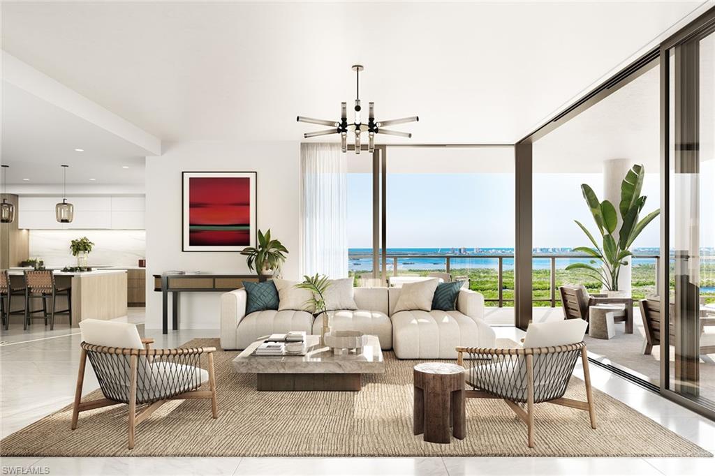 The Island at West Bay is a landmark residential offering rising above Estero Bay, featuring 86 expansive corner residences, with only four homes on each floor. Every residence is thoughtfully designed to highlight sweeping views of the Gulf and the surrounding nature preserve, offering a rare combination of privacy, space and natural beauty. Spacious, modern interiors embrace the essence of coastal elegance, featuring glass-railed terraces, chef-inspired kitchens and indulgent owner’s suites with spa-like bath retreats. Seamless indoor-outdoor living invites residents to experience the tranquility and grandeur of waterfront life. Owners will enjoy a curated collection of resort-style amenities, including a private beach club, a rooftop retreat designed for relaxation and social gatherings, and access to championship golf that complements the active lifestyle in West Bay. As the final neighborhood within the prestigious West Bay Club, this exclusive enclave is brought to you by Kolter Urban, a leader in luxury development across Florida, in collaboration with the acclaimed architectural firm Garcia Stromberg.