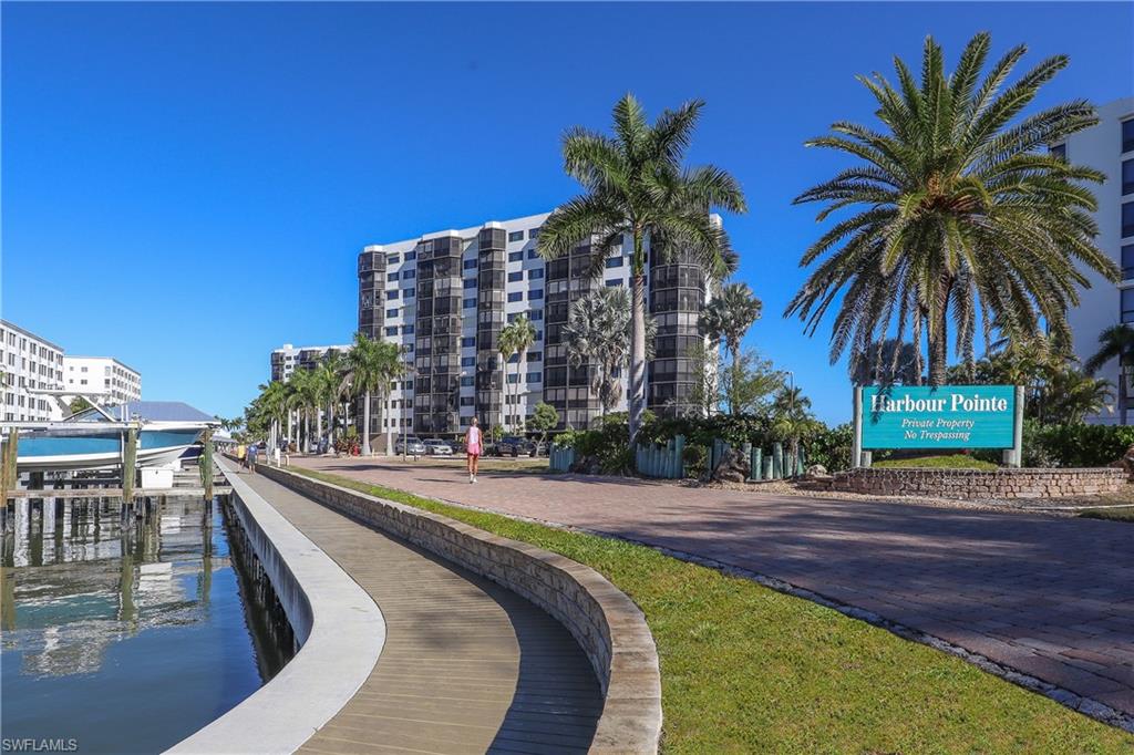 Opportunity Awaits in Harbour Pointe! Priced to sell, this 2-bed, 2-bath condo offers sweeping views of the canal and bay from its 5th-floor perch—and a rare chance to bring your personal style to life. New updates include impact windows and sliders, a new roof, updated plumbing, new water heater, and a new AC condenser! This residence offers the flexibility to renovate and transform the space to your taste.

Harbour Pointe sits just off Estero Bay, with boat docks available for purchase and the Fish Tale Marina down the canal, offering easy Gulf access—perfect for dolphin-spotting, fishing, or a sunset cruise.

As part of the desirable Bay Beach community, residents enjoy beach access, a fishing pier, and resort-style amenities including a bayfront pool, spa, and clubhouse. Located on the south end of Fort Myers Beach, you’re minutes from Lovers Key State Park, Flippers on the Bay, Santini Plaza, and everything Fort Myers Beach has to offer.