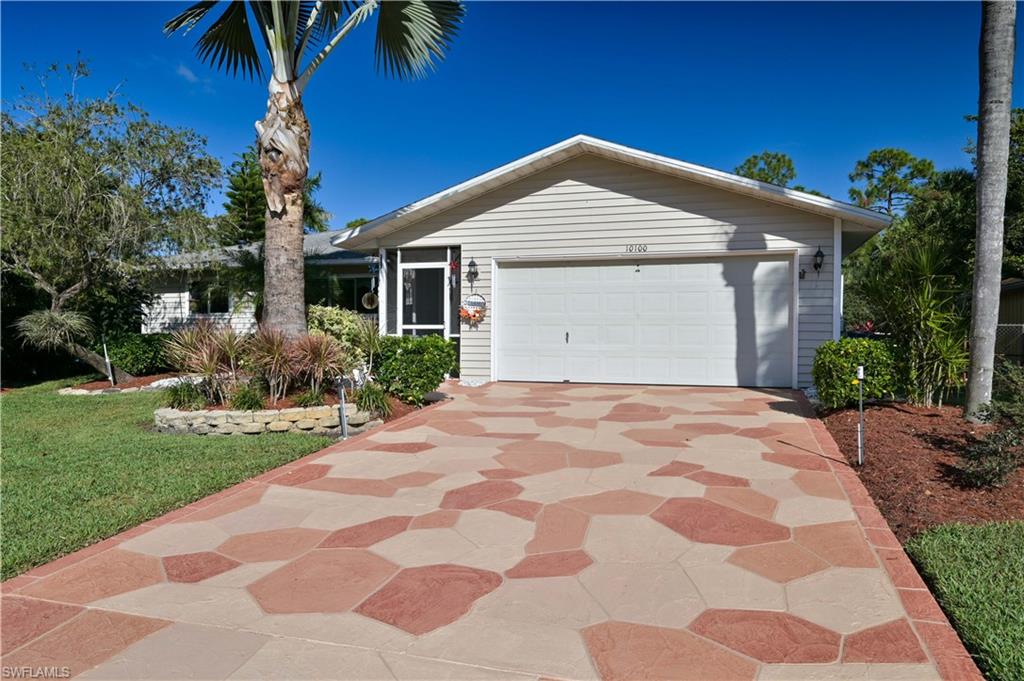 Your opportunity to own a house in Bonita Springs, close to our beautiful area beaches and shopping just around the corner. In walking distance to the Bonita Springs community park and a very short drive to Old US 41 Riverside Park. This 3 Bedroom, 2 bathroom home features a nice split floorplan, offers a 2 car garage and a screened in porch that goes the whole length of the house. From the porch you have nice view over the well kept yard and natural setting. The backyard borders on to the public Bonita Fairway Golf Course. The house is almost at the end of a cul-the- suc on a quiet street.