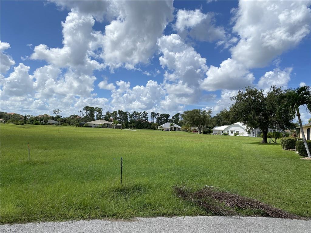 Beautiful building lot in one of the best communities in Punta Gorda. Southern exposure to common grounds. Far enough west not to hear road noise from burnt Store yet still in an X zone, flood insurance not required. One of only a handful of lots in this community in the X zone. Quiet cul-de-sac street so no through traffic. Perfect place to build your new home. Low HOA