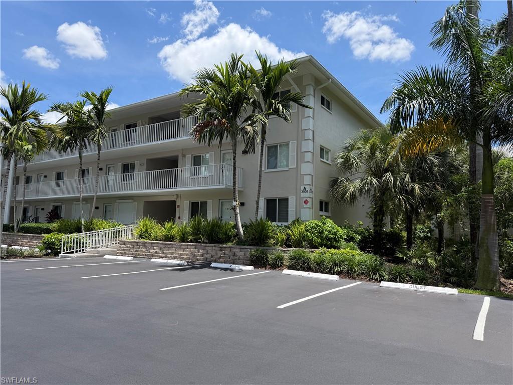 Beautiful Turnkey 2BR/2BA Seasonal Condo Just Minutes from Downtown Naples. Welcome to this charming third-floor condo with spacious vaulted ceilings. Offering comfort, convenience, and a fantastic location. Available as a seasonal rental, this home places you just 5–7 minutes from vibrant downtown Naples, with quick access to world-class shopping, dining, and some of Southwest Florida’s best beaches. The condo comes turnkey furnished—simply bring your toothbrush and settle right in. The spacious layout features two bedrooms, two full bathrooms, and a modernized kitchen equipped with new appliances. The open living area extends to a cozy outdoor space, perfect for relaxing and enjoying the Florida lifestyle. Located in a non-gated community with a friendly neighborhood feel, this condo is ideal for anyone seeking a comfortable, hassle-free seasonal getaway close to everything Naples has to offer.