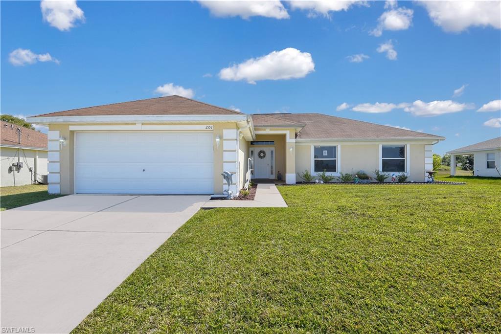 Priced to sell in NW Cape Coral. This amazing 4 Bedroom and 2 bathroom home has been impeccably maintained. Newer carpet in bedrooms and tile throughout living and wet areas. Great open floor plan makes entertaining easy. Yard has beautiful landscaping and open space with new homes in the area. Plenty of room for a pool or just enjoy the screened in patio.  In home laundry room, with lots of cabinets and storage throughout the house. Easy access to Chiquita and close drive to Pine Island. Shopping and restaurants right around the corner with lots of new development on Pine Island Rd.
*** Multiple offers. Highest and best due by Sunday, March 14th at 5pm ***