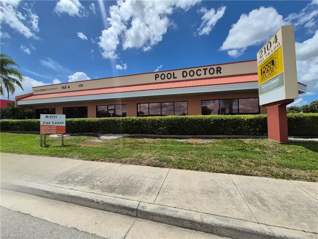 Discover the prime location of 2104 Del Prado Blvd S in Cape Coral, FL, the heart of Southwest Florida's vibrant retail scene. Surrounded by high-traffic areas and within close proximity to popular attractions like Tarpon Point Marina, Cape Harbor, and Cape Coral Yacht Club, this area offers an unmatched opportunity for retail and street retail tenants. With a mix of residential neighborhoods and a steady flow of tourists, the location provides a steady stream of potential customers. The area's strong demographics and bustling commercial activity make it an ideal setting for your retail business to thrive.