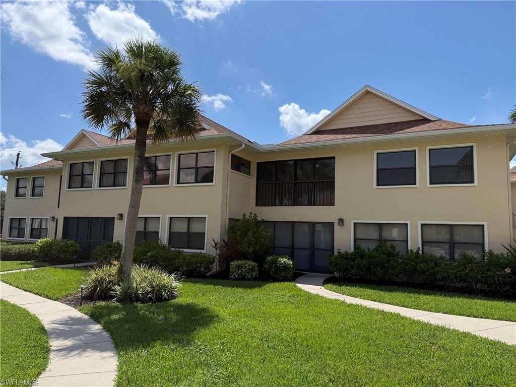 One or more photo(s) has been virtually staged, AI generated or rendered.  Location, location, location! Just minutes from the Gulf beaches, shopping, dining, and entertainment of 5th Avenue South, this spacious second floor corner residence with private elevator offers an incredible opportunity to own in one of Naples' most desirable locations. Featuring 3 bedrooms, 2 full baths, and a half bath, vaulted ceiling the main living areas, abundant natural light, and a floor plan that lives like a single-family home, this is exceptional value for the size and location.
The spacious layout includes expansive living/dining area, a large family room perfect for entertaining, an oversized primary suite with a walk-in closet and spa-like bath, attached covered parking, a full-size laundry room, and generous storage throughout.
Ready for your personal updates and design vision, this home is priced to reflect the opportunity to create your dream Naples retreat. Discover The South Florida Lifestyle You Deserve!