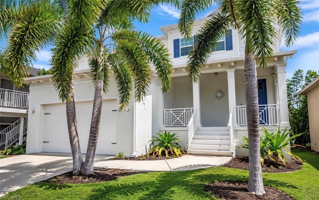 Your dream home awaits! No interior flooding and VERY low flood insurance, under $1000 a year! Located in the BOATING community of Victoria Cove in South Fort Myers, this newer construction Gulf-access residence blends refined coastal design with energy-efficient construction and true Florida coastal vibes. Thoughtfully built with durable, eco-conscious materials for long-term performance and comfort, the home offers elevated living, low flood insurance costs, and notably low HOA fees.
The coastal modern interior showcases quartz countertops, marble tile baths, wide-plank flooring, custom white cabinetry, stainless steel appliances, high-impact doors and windows, and 10-foot ceilings on the first floor, creating a light and sophisticated atmosphere throughout.
A true standout feature is the one-of-a-kind car enthusiast garage, finished with designer details and statement hexagon lighting, delivering both functionality and striking visual appeal, along with generous storage space for recreational and boating gear.
A deeded boat slip with water and electric service is just steps away, with approximately 30-minute access to open water via Hendry Creek. Residents enjoy a community pool and a prime location with convenient access to Fort Myers Beach, Sanibel Island, Southwest Florida International Airport (approximately 20 minutes), and the shopping and dining corridor along US-41.