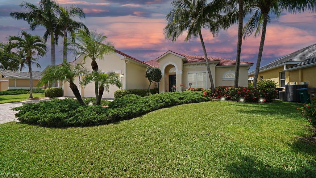 This beautiful 4 BEDROOMS, 3 1/2 bath with formal dining room, den, children’s retreat and LARGE BONUS ROOM WITH BATHROOM is a great home for entertaining with a total of 3,346 square feet under A/C!!  Open floor plan with BEAUTIFUL LONG LAKE VIEW, HUGE POOL W/ HOT TUB, large covered/uncovered patio area. Large kitchen is open to the family room and kitchen nook that seats six as well as barstool seating. The Master bedroom suite has a tray ceiling detail and a huge walk in closet. Double doors lead into the large master bath which has a soaking tub, walk in shower and separate vanities.  You’ll have Plenty of storage in the 3 CAR GARAGE, WALK IN ATTIC accessible from the bonus room and plenty of closet space throughout the home. Located in the resort style gated community of Sandoval with many amenities: Basketball, Fishing Pier, Tennis, Bocce and so much more! Call today to schedule your tour!