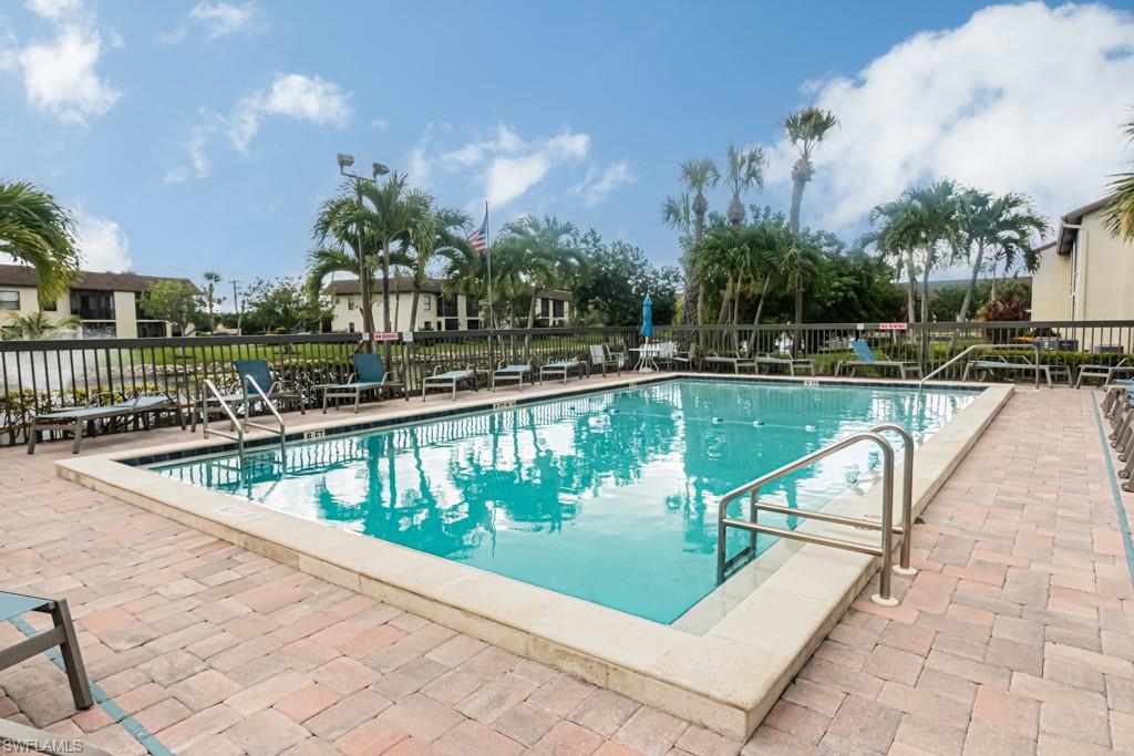 Welcome to Southwest Florida Lifestyle! The lovely beaches of Fort Myers and Sanibel are nearby.  The Local shopping and dining establishments are generous in number. Enjoy the low maintenance condo life.  This property with 3 bedrooms and 2 full bathrooms, is move in ready!  All new tastefully tiled flooring, on the diagonal.  The well appointed kitchen is waiting for you gather at the breafast bar and create lasting memories. White Shaker cabinets, with soft close drawers. Just updated with White appliances and granite counter tops.  The updated bathrooms are appointed with quartz vanity tops, white cabinetry and tasteful tiled bathing/shower areas. The Master Suite has a large walk in closet and access to the lanai. Enjoy the outdoors from your 2nd floor balcony!  Slide the doors open to enjoy the breeze and landscaped views. The community has a swimming pool, shuffle board court and gathering area. 
The roof and water heater are newer. Grocery stores and recreational parks are convenient in location.