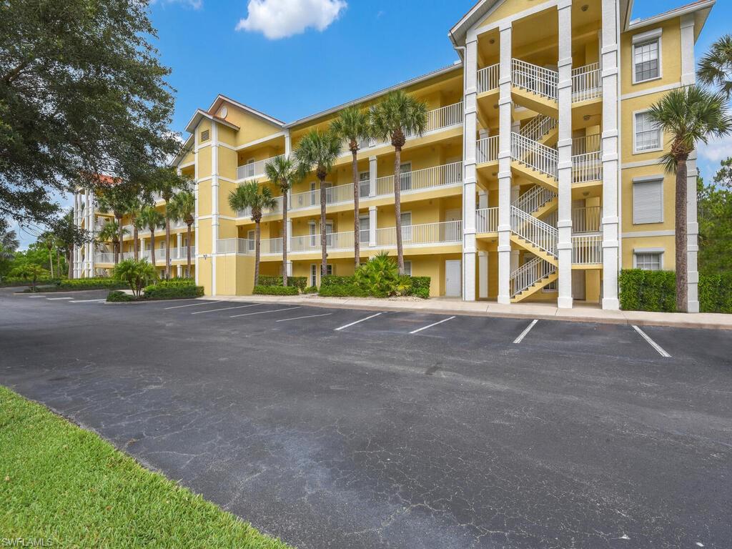 Welcome to Coral Falls Resort. This 2 bedroom 2 bathroom condo was completely repainted and has new carpets throughout. Enjoy the view of the landscaped area from your lanai. This unit is located on the third floor with good access to the elevator.  Minutes from shopping and dining and all Lely has to offer.  Ideal location for easy access to Marco Island and Downtown Naples for fine dining and shopping.