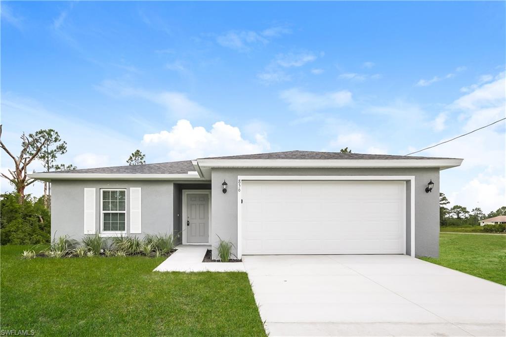 Discover this newer construction home offering 4 bedrooms, 2 bathrooms, and 1,833 sq ft of thoughtfully designed living space. The open-concept layout seamlessly connects the kitchen, dining, and living areas, creating an inviting space for everyday living and entertaining. Enjoy a modern kitchen with ample cabinetry and stainless steel appliances, while the covered lanai provides the perfect spot to relax outdoors. Complete with a spacious 2-car garage and contemporary finishes throughout, this home is move-in ready.