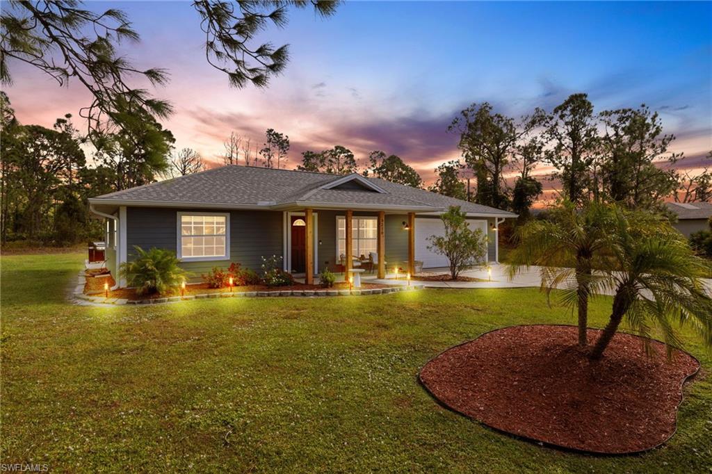 This serene property, nestled amidst tranquil surroundings, exudes modern comfort and style. Adorned with new landscaping and plentiful natural light, this charming abode boasts a picturesque setting.

Newly updated fixtures in the bathrooms and kitchen, along with modern appliances, enhance the house's elegant ambiance. A spacious shed, fully equipped with electricity, provides ample space for diverse uses.

Noteworthy features include a sink filtration system, updated shower heads, and light fixtures. The expansive lot offers room for a potential pool, free from HOA restrictions, situated conveniently between I-75 and 41. Accessible to sports complexes, country clubs, and shopping centers, this property combines modern living with convenience.

The house's durability is ensured by reinforced poured concrete walls with insulation, Hardi board siding, and cedar-wrapped front posts. In essence, this property offers a lifestyle—blending comfort, convenience, and potential personalization in an idyllic location.