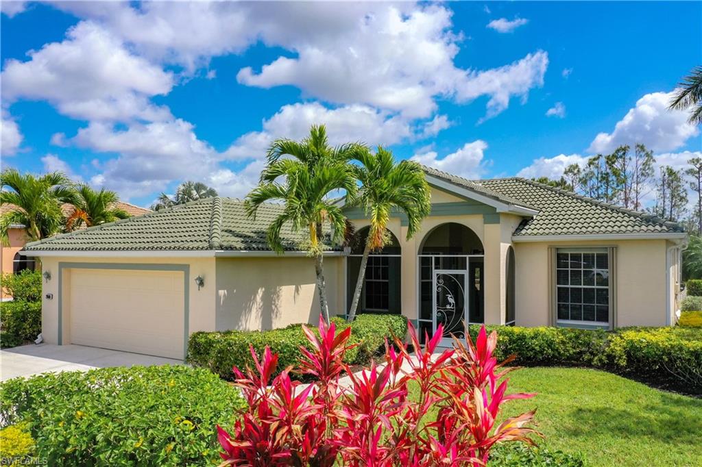 Absolutely amazing Ibis II with a SALTWATER SPOOL (oversized spa/small pool) on the Dennisport Lane cul-de-sac of HERONS GLEN COUNTRY CLUB. One of only 9 homes with easy access to some of MAGNOLIA LANDING Country Club’s amenities ON TOP OF all of the Herons Glen amenities...like their Championship Golf Course, Tennis & Pickleball, Fitness Center, Restaurant and more! This stunning home has a HUGE backyard and tons of privacy, backed by natural preserve. The kitchen and bathrooms have all been updated with walk-in tiled showers, rain glass, and beautiful vanities, cabinets and granite counters. The kitchen has Stainless appliances and a breakfast bar. There is tile and laminate flooring, crown molding, tall ceilings, and a DEN. The A/C is NEARLY NEW and there are hurricane shutters throughout. Two sets of triple sliding doors open the great room to the extended lanai with paver deck. It is ideal for entertaining, or just soaking in the glorious Florida weather. In the evening outdoor lights turn your yard into an enchanted fairytale. And what could be more enchanting than the fact that this house is being sold TURNKEY with the GOLF CART INCLUDED! Come join the fun at Herons Glen!
