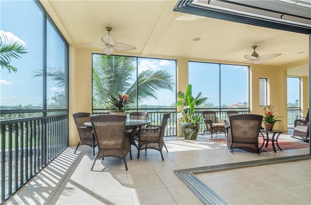 Naples living at its best!! This impeccable, bright and airy home welcomes you with its captivating views and a wraparound porch to enjoy them. Featuring three bedrooms plus a den, three and a half baths, a beautiful gourmet kitchen with stainless steel appliances, gas cooktop and granite countertops. Step outside to your wraparound porch overlooking the 18th hole of the Greg Norman designed course and enjoy breathtaking views! Come live the Naples lifestyle in Tiburon with amenities that include Championship Golf (2 golf courses designed by legend Greg Norman), Tiburon Golf Club (27,000 square feet clubhouse), Fitness and Health Club (with professional trainers and massage therapists), Dining (three superior dining rooms), Luxury Beach Transport Service (complimentary towel service, sunscreen, bottled water and beach chairs), and Concierge to assist with special requests. Located just minutes away from world renowned beaches, shopping, and dining, Tiburon is also home to the Ritz-Carlton Golf Resort.