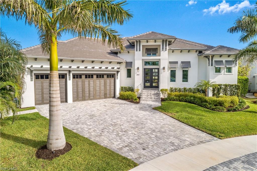 *****     *****     *****     *****     *****       *****    *****     *****                       IMMEDIATE OCCUPANCY      *****     *****    *****     *****      *****     *****     *****     *****     PARADISE FOUND !! Enjoy Sounds of Nature manatee & dolphins sightings from you pool, deck or you manicured backyard lawn. LOCATION LOCATION LOCATION less then 5 minutes to the open waters of the Gulf of Mexico. Included with the purchase are 2 Skidoo 315 GTX Personal Watercraft Jet skis.... This Modern Custom built 2023 home has every option one could possibly want. 172' of Waterfront, 20k LB Boat Lift supporting up to a 37' Boat, High Impact Hurricane Glass throughout, Hurricane Electric Shutters covering the Lanai Area including Electric Power Retractable Screens, 2-2KW Radiant Ceiling Heaters for those cool evenings, 500 LB Propane Tank, Built in Gas Fireplace on the lanai, Mounted TV above Fireplace, Gas BBQ under an Outdoor Trellis with room to gather, Gas 24 KW Whole House Emergency Generator System, Professionally installed Mosquito Misting System, 7 Zone Camera Security System, Inside 12' Ceilings, 4 Bedroom 3 1/2 Bath, Den, White Oak Wood Flooring, Built in 144 Bottle Capacity Wine Cooler with ducted guardian cooling system, 7 Ceiling Fans, t Zone Audio System, Custom Built-ins with Electric Fireplace in the Great Room, Custom Designed Kitchen, Coffered Ceilings & Crown & Wall Moldings, 3 Car Garage, Recessed Lightening Throughout, 10' Sliding Glass Doors, Composite Decking, Dual Zone Air Conditioning. 4106 Total Square Feet. WELCOME TO PARADISE
