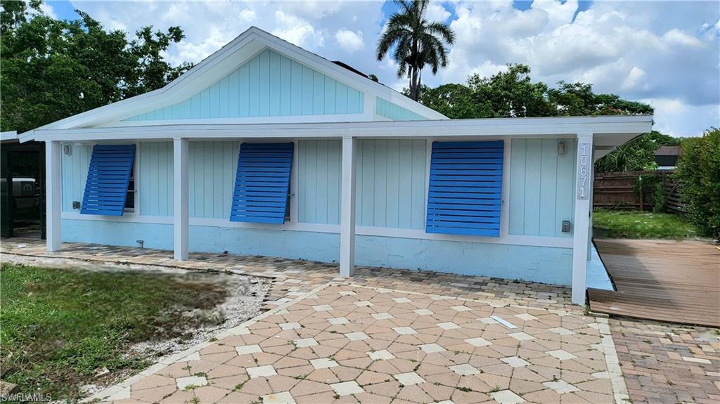 2 blocks from DOWNTOWN BONITA !! Coastal Charm Awaits! READY FOR ANNUAL RENTAL AUGUST 1, 2026. Remodeled Home in Downtown Bonita Springs. ( About 4 blocks away from Sugar Shack ) Experience the best of Bonita Springs in this stunning, totally remodeled 4-bedroom, 2-bathroom beach-style home, just blocks away from all the action in downtown Bonita! This property is a true gem, perfect for those seeking a stylish and convenient coastal retreat. Washer/Dryer hookup is available inside the home. Step inside and be captivated by the bright and airy coastal colors that flow throughout, creating a serene and inviting atmosphere. Every detail has been thoughtfully updated, offering a fresh, modern feel with all the comforts of home. The open and spacious layout provides ample room for relaxation and entertaining. Key Features You'll Love: * Four Bedrooms: Plenty of space for family and guests to unwind. * Two Bathrooms: Featuring contemporary fixtures and finishes for a luxurious experience. * Fully Remodeled Throughout: Enjoy a brand-new feel with updated flooring, paint, kitchen, and bathrooms. * Prime Downtown Bonita Springs Location: You'll be mere minutes (and blocks!) from: * Riverside Park: Host to vibrant festivals, concerts, and community events. * Wonder Gardens: A historic botanical garden and wildlife sanctuary. * Eclectic Restaurants & Bars: A diverse array of dining options to satisfy every craving. * Charming Boutique Shops & Entertainment Venues. * Abundant Parking: A rare and valuable amenity in this desirable downtown area, offering lots of parking for multiple vehicles. * Amazing Location: Enjoy unparalleled access to downtown Bonita Springs and an easy drive to the breathtaking Gulf beaches, making it simple to explore all that Southwest Florida has to offer. This is more than just a rental; it's an opportunity to immerse yourself in the vibrant Bonita Springs lifestyle from a beautifully updated, incredibly convenient base. Don't miss out on making this your next coastal escape!