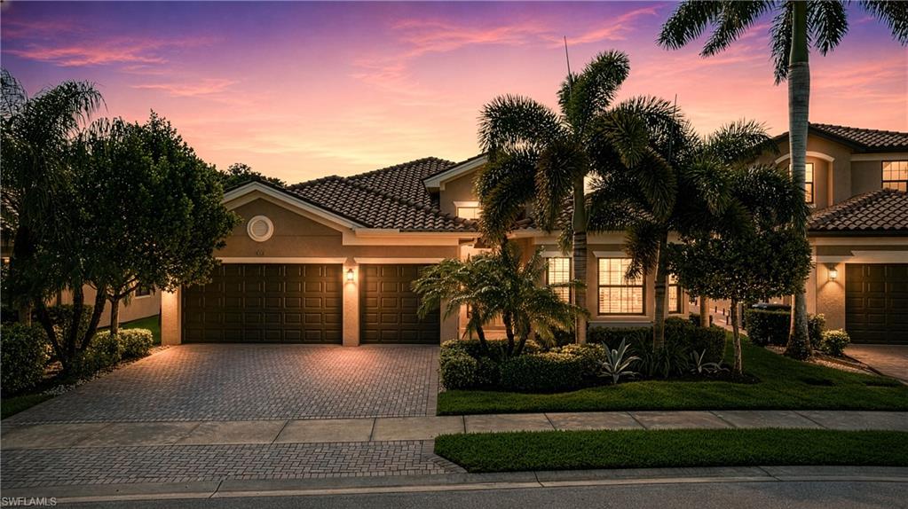 Welcome to the lifestyle upgrade you’ve been searching for in sunny Southwest Florida! This stunning lakefront “Canary” model in Marina Bay blends luxury, comfort, and convenience in one unforgettable home. Perfectly positioned with serene eastern lake and preserve views, this beautifully maintained residence offers nearly 3,100 square feet of thoughtfully designed living space and shows like a model home.

Step inside to an expansive open-concept floorplan designed for both everyday living and effortless entertaining. Featuring 4 spacious bedrooms, a private den/home office, 3.5 bathrooms, and a rare 3-car garage, there is room for everyone to spread out and enjoy.

The outdoor living space is where this home truly shines — enjoy your private saltwater heated pool overlooking peaceful water and preserve views, plus a fully fenced side yard with an oversized patio ideal for gatherings, pets, playtime, or relaxing under the Florida sunshine.

The gourmet kitchen is a showstopper with upgraded cabinetry, granite countertops, under-cabinet lighting, wall oven and microwave, stainless steel appliances, and an oversized breakfast bar that flows seamlessly into the main living areas. Elegant diagonal tile flooring runs throughout the entire home, complemented by plantation shutters and impact-resistant windows and doors for both style and peace of mind.

Additional highlights include:
• 80-gallon water heater
• Recently cleaned and sealed roof
• Immaculate original-owner condition
• Bright natural light throughout
• Exceptional indoor-outdoor living

Located in highly desirable Marina Bay, you’re just:
• 15 minutes to Southwest Florida International Airport
• Minutes from JetBlue Park, the Boston Red Sox spring training stadium
• Close to Sky Walk Plaza featuring restaurants, personal care services, fitness options, and Publix grocery shopping
• Near top dining, beaches, parks, schools, and colleges

This is more than a home — it’s the Southwest Florida lifestyle buyers dream about. Schedule your private showing today before this exceptional property is gone!