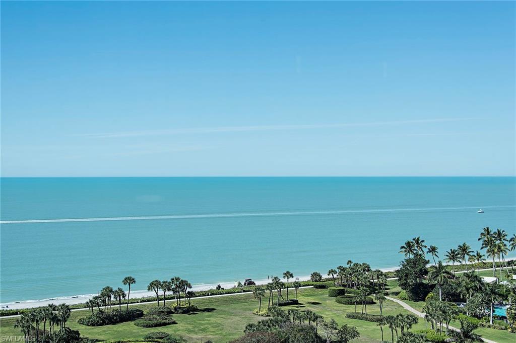 Enjoy amazing Gulf and bay views from this ideal elevation! Encompassing nearly 3,700 square feet of air-conditioned living space, this home offers a wonderfully spacious floor plan with a living room plus bar, dining room, four full bedroom suites (one currently used as a den), enlarged gourmet kitchen with added island, family room and two terraces. Walls of glass combined with 10-foot ceilings and 8-foot doors set Provence in a league of its own! Amenities include 24-hour front desk personnel, social room, fitness room, pool area with grills, tennis, guest suites and two parking spaces. Provence is pet-friendly, too! The Village on Venetian Bay is directly across the street and has been heralded for its waterfront setting, wonderful dining and eclectic mix of specialty retailers. Park Shore residents may purchase or lease a boat dock located on Venetian Bay.