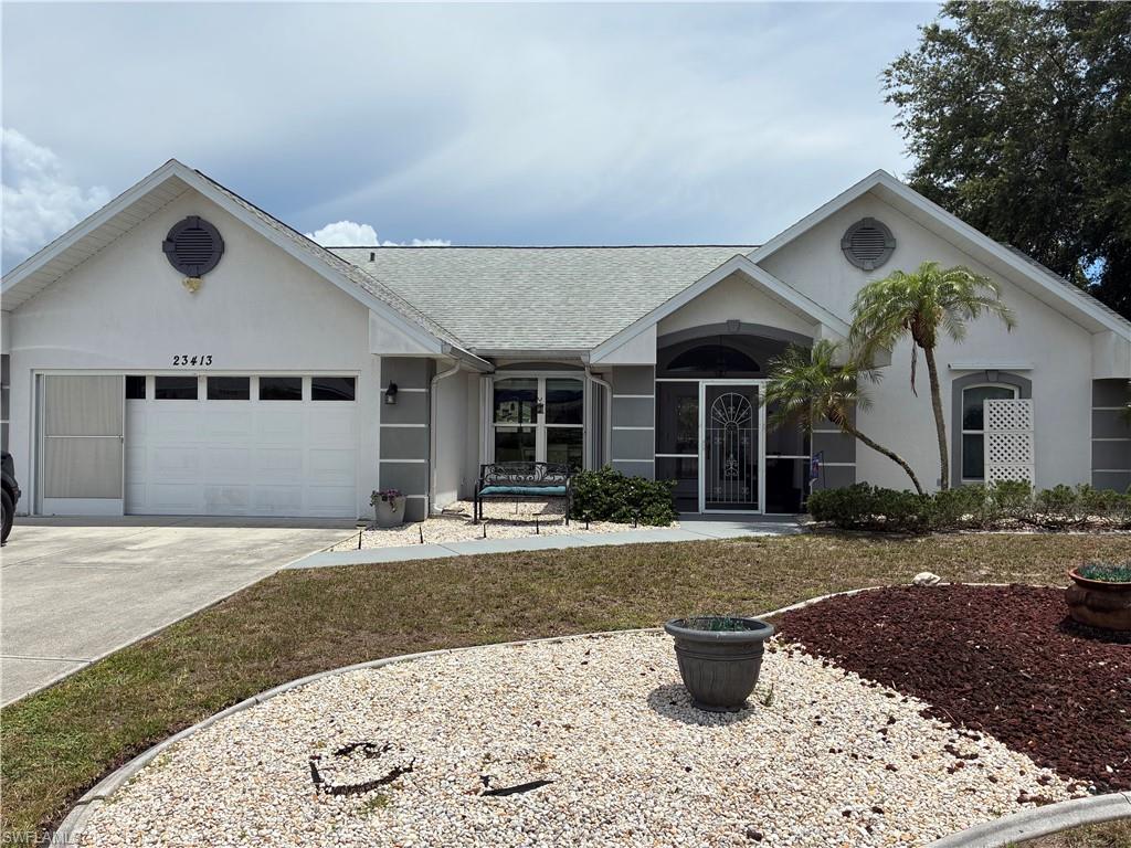 Beautiful Pool home with 3 bedrooms and 2 1/2 baths. White vinyl privacy fence with a storage shed in the back yard for your lawn mower, gardening tools or use for a play house for the kids. Very well taken care of by the homeowner such as a new AC (2025), hurricane front doors (2024), shingle roof (2023) and the list goes on. This house has Rolsafe shutters installed on windows and other openings for added safety and it is not located in a high risk flood zone (X), so no extra insurance needed. Schedule your appointment before it's too late