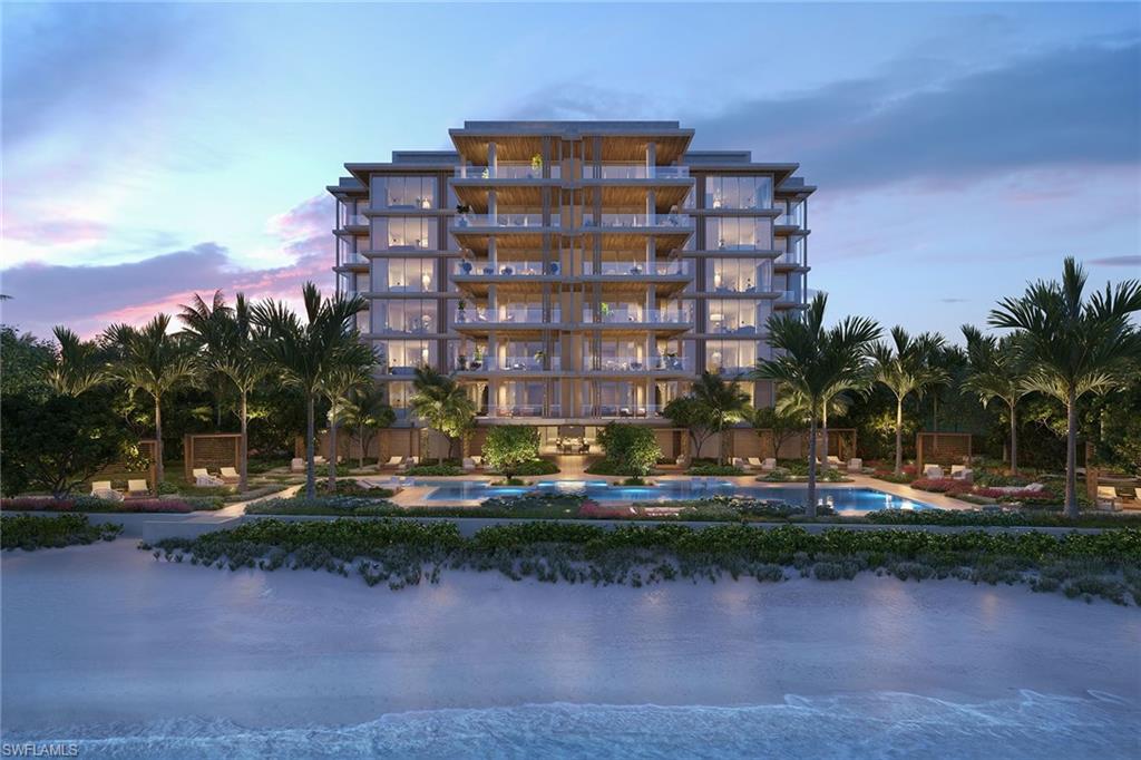 OLANA - an exclusive enclave of just 12 ultra-luxury beachfront estates, each spanning nearly 10,000 square feet and designed to embrace the Gulf’s natural beauty with floor-to-ceiling glass and expansive terraces that open to endless beach views and private gardens. Designed by renowned architect Randall Stofft with interiors by Champalimaud Design, each residence reflects a timeless aesthetic. Thoughtfully appointed with an array of private in-residence amenities, every home includes a fitness and wellness suite complete with sauna, steam room and cold plunge, an intimate theater, an elegant club and gathering room, and two distinct kitchens: a presentation kitchen and a separate chef’s kitchen designed for seamless entertaining. Enclosed garages accommodate 3-4 vehicles, and a dedicated concierge ensures every detail is attended to with personalized service. With direct beachfront access, OLANA offers a sanctuary just moments from the acclaimed dining, boutiques and cultural attractions of Old Naples. This is more than a residence, it’s harmony of architecture, design and location, where low density, nature and elevated living define this Naples desired address.