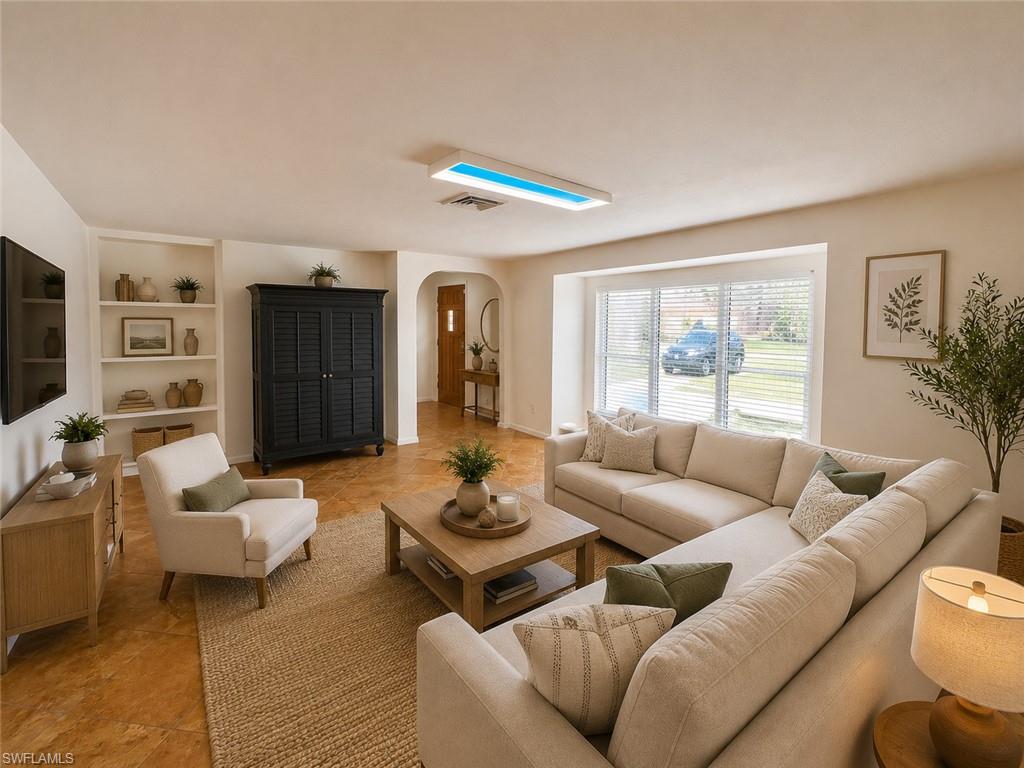 Seller is offering a **$4,000 credit toward buyer closing costs and/or prepaid expenses!** Available for immediate showings — **short notice is okay.** FHA and Conventional buyers welcome. **No HOA fees!**

Florida living starts here with this spacious **3-bedroom, 2-bath pool home** in the established Waterway Estates community of North Fort Myers. Situated on an oversized **.27-acre lot**, this home offers nearly **1,950 sq. ft. of living area**, a desirable split-bedroom floor plan, tile flooring, an island kitchen, walk-in closet, 2-car garage, and plenty of storage.

Enjoy the Florida lifestyle year-round with a **screened-in pool**, expansive patio, fenced yard, and deck — perfect for entertaining, relaxing, or spending time outdoors. **Water and sewer assessments are paid**, adding extra value and peace of mind for the next owner.

Conveniently located near Cape Coral, shopping, dining, schools, and major roadways. This is a great opportunity to own a pool home with space, privacy, no HOA, and true Florida charm. **Schedule your showing today!** All reasonable offers will be considered. Submit your offer by Monday Some photos are virtually staged.
