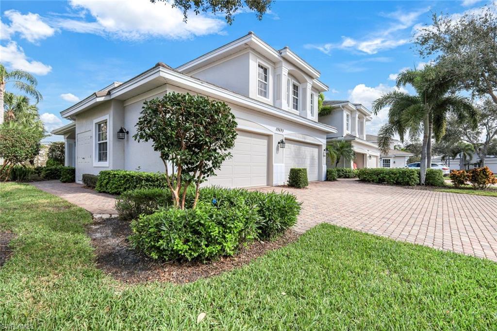This Large 3-bedroom, 3-bath home offers 2 Primary suites with stunning lake views and fountain, enclosed lanai, and a thoughtfully updated interior. Enjoy granite countertops in the kitchen and baths, Tile backsplash and under counter, ceramic tile flooring in the living area, and a built-in bench with storage in the primary suite. A perfect mix of comfort, style, and serene outdoor living. MAJOR BONUS -Conveniently Located Just Steps Away San Marino's Own Neighborhood Pool & Spa as well as a Gym & 2 Clubhouses. You Also Have Full Use of Miromar's Amazing Amenities. Miromar Lakes Beach and Golf Club is ideally located between Naples and Ft. Myers. A Resort Lifestyle with nearly 2 miles of White Sandy Beach, 700 acres of Freshwater Lakes, Arthur Hills “Signature” Championship Golf Course/Golf Clubhouse. Beach Club with the Open Air Beach Grill, a 10,000 sq. ft. Resort Style Pool, Tennis, Pickleball, Bocce, Marina, Boat Docks, Water Skiing, Sailing, Fitness Center, and Spa. A Beach Clubhouse Featuring Fine Dining, Library, Wine Room, Game Room and Business Center. Please see Remarks.