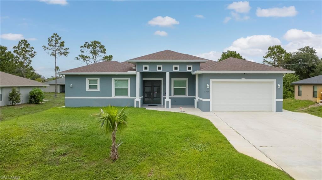 Welcome to this beautifully upgraded 2,472-square-foot home featuring 4 bedrooms plus a den, 3 bathrooms, and an impressive list of upgrades designed for comfort, convenience, and modern living. This spacious residence offers impact-resistant doors and windows for added peace of mind, a whole-house surge protector, and pre-wiring for an electric vehicle charging station.

The thoughtfully designed floor plan provides plenty of room for both everyday living and entertaining. Ceiling fans are installed throughout every bedroom, the den, and the lanai, ensuring comfort year-round. The kitchen is equipped with a reverse osmosis water filtration system, while the garage features overhead storage racks, providing valuable additional storage space.

Step outside and enjoy the extended concrete driveway, expanded lanai, and additional concrete along both sides of the home, offering enhanced functionality, curb appeal, and outdoor living space. The lanai is also equipped with ceiling fans, creating the perfect setting to relax and enjoy Florida's beautiful weather.

Additional features include a Ring doorbell and a security system with multiple cameras for added security and convenience.

Combining spacious living areas, modern upgrades, and thoughtful details throughout, this move-in-ready home offers the perfect blend of style, functionality, and peace of mind. Schedule your private showing today and experience everything this exceptional property has to offer.