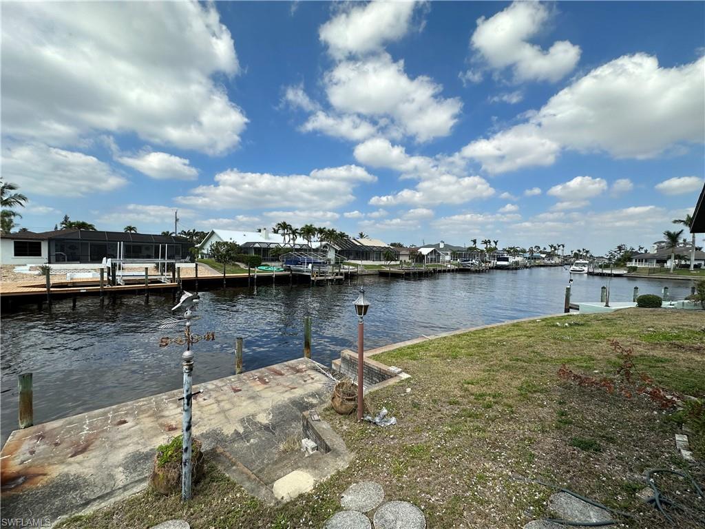 Don't miss your chance to own this wonderfully located direct gulf access home in Southwest Cape Coral! 3 bedroom and 3 bathroom with 2,052 Sq feet under air with great outdoor space make the possibilities endless. Remodel the home to your liking and own a home is this beautiful neighborhood for a great price! New roof in 2019, with no damage to the screen enclosure, will assist in keeping the renovation costs down. Repair quotes from local contractor are available upon request.