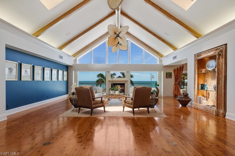 Enjoy the easy lifestyle of this home with awe-inspiring views overlooking the wide waters of Gulf of Mexico. A Rare Find and a must see Beachfront Luxury three story, 5 unit corporate retreat, MULTIFAMILY family compound with endless possibilities. Many possible uses for this unique property. Building offers a spectacular Penthouse Suite with 4 additional luxury units averaging 1,800 SF each. The first floor is covered parking area featuring 7,500 SF of covered parking, recreation area, and storage encompass the main floor. Over 14,000 square feet under air of elegant living space, featuring the finest materials and remarkable craftmanship. This masterpiece has the most gorgeous ocean views Perfect for entertaining large groups inside and out. Amazing Gulf and sunset views. Out front is a gated entrance and lushly landscaped drive with underpass to the house and covered parking. There is even a gas generator runs the entire house in a power outage. Most private, elegant estate on the best lot in all of Sarasota/Longboat Key. 4 separate units and a penthouse.The best deal for your money right on the beach of famous Longboat Key.