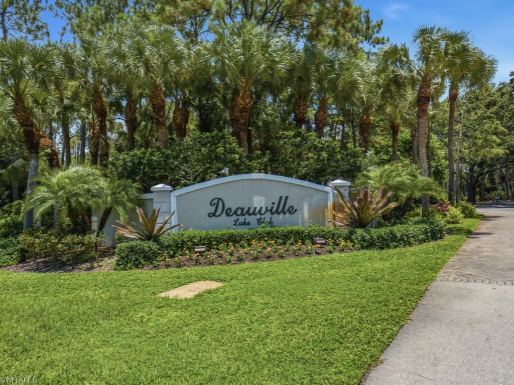 The first thing you notice is the lovely lake view as you enter this newly painted home. New tile floor, upgraded kitchen and baths, impact glass windows and sliders. Located in Deauville Lake with it park-like setting adding
a great deal of privacy to this special community. 2 clubhouses, 2 pools, activities galore and more to come.. Men's golf league, shuffleboard, art club, card games, bingo, bike club and many more social events at the clubhouse. (soon to come: bocce, pickleball and kayak storage)  Close to downtown Naples, restaurants and beaches.