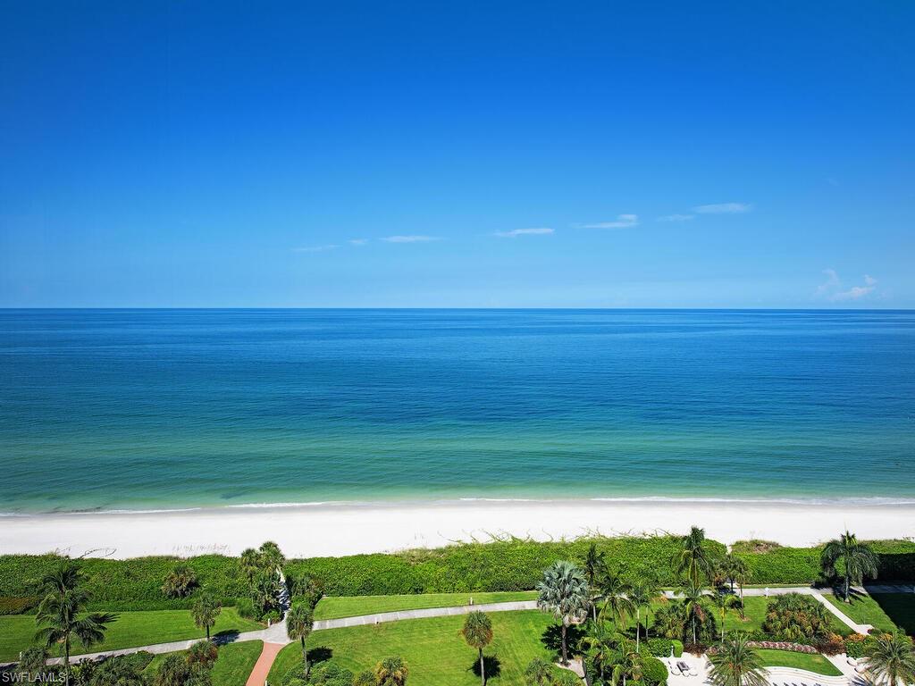 Coveted and rare Savoy ’01 front-facing, perfect SW/W/NW exposure apartment.  Jaw-dropping 15th floor Gulf  vistas from great room, dining room, kitchen, all three bedrooms and screened lanai.  Three full bedrooms and three full baths (the two "master" baths have been cosmetically updated; the 3rd/powder bath is original).  White kitchen with granite countertops.  Strong rental history.  Savoy boasts 24-hour lobby attendant, fitness facility, various common spaces, large Gulf-front pool area, tennis and close proximity to the shopping and dining at Venetian Village.