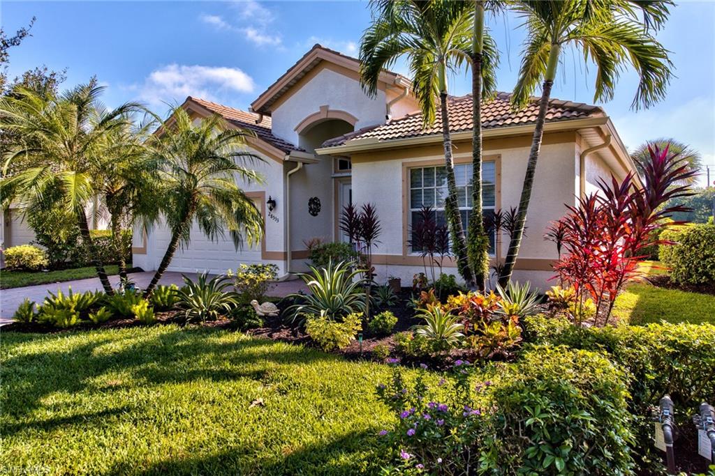 Available for 2027 Season. Escape to your own private slice of Paradise and enjoy the ultimate Southwest Florida Vacation in this beautifully appointed 3-bedroom, 3-bathroom pool and spa home in the prestigious Palmira Golf & Country Club. Perfectly positioned to capture one of the community's most spectacular lake and golf course views, this spacious open-concept residence features soaring vaulted ceilings, a generous family room, and two dining areas, creating the perfect setting for both relaxing and entertaining. Tastefully furnished and meticulously maintained, the home offers an inviting blend of comfort, elegance, and resort-style living. Step outside to your private lanai with a sparkling pool and spa, where you can unwind while enjoying the tranquil lake and fairway views. Residents enjoy access to Palmira's renowned Renaissance Center Club, featuring a resort-style lagoon pool, 75-foot Olympic lap pool, waterfall and whirlpool spa, state-of-the-art fitness and wellness center, indoor dining, poolside grill, 8 lighted HydroGrid clay tennis courts, 4 pickleball courts, and 4 bocce courts. Ideally located just minutes from world-class shopping, fine dining, entertainment, Gulf beaches, and Southwest Florida International Airport (RSW), this exceptional seasonal rental offers the perfect combination of luxury, convenience, and the resort lifestyle that makes Southwest Florida one of the country's premier vacation destinations.