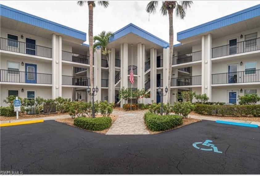 Move right in—just bring your personal belongings! This beautifully updated turnkey furnished 1-bedroom, 1.5-bath condominium is located in the highly desirable Seven Lakes Golf & Tennis Community and offers the perfect blend of comfort, convenience, and an active Southwest Florida lifestyle.

Filled with natural light, this second-floor residence features an open-concept floor plan with numerous updates throughout. The kitchen showcases granite countertops, a tiled backsplash, and stainless-steel appliances (2021). The spacious primary suite includes a walk-in closet with brand-new luxury vinyl flooring (2024) and a private bath. Additional highlights include impact-resistant windows throughout (2023), no carpet, and a screened lanai with additional space for guests.

Conveniently located near the elevator and laundry facilities, this condo is offered turnkey furnished, making it an ideal seasonal getaway, full-time residence, or investment opportunity.

Residents enjoy an unmatched resort-style lifestyle with bundled golf for two owners, six heated pools, tennis courts, pickleball, bocce, shuffleboard, fitness center, billiards room, library, woodshop, craft and card rooms, and a large auditorium hosting dinners, dances, bingo, trivia, and live entertainment. The community also features a pro shop, on-site restaurant and bar, beautifully maintained grounds, and a full-time recreation department that organizes year-round social events and activities.

The gated, guard-patrolled community provides 24-hour security, and the condo fees include internet, cable, water, sewer, trash removal, lawn maintenance, and access to all community amenities, offering exceptional value and a truly maintenance-free lifestyle.

Ideally located near shopping, dining, beaches, entertainment, and Southwest Florida International Airport, this move-in-ready condo is your opportunity to enjoy the very best of Southwest Florida living from day one.