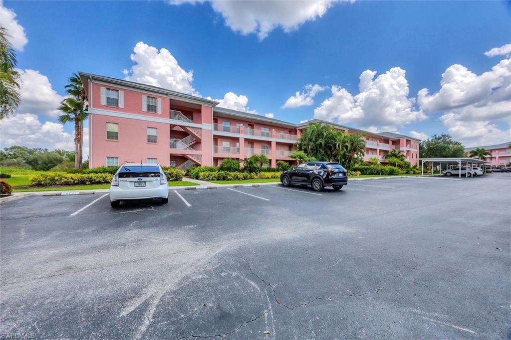 One or more photo(s) has been virtually staged. WOW! This spacious 3-bedroom, 2-bath condo is located on the 3rd floor, offering added privacy, peaceful pond views, and no overhead noise. An elevator is just steps from the unit, making access easy and convenient. Inside, you’ll find new flooring, a new washer and dryer, and some updated lighting, adding a fresh touch to the home. Enjoy beautiful pond views from the lanai, living room, and primary bedroom, creating a relaxing setting to unwind. The community offers a variety of amenities, including a pool, pickleball and tennis courts, a fitness center, clubhouse and walking paths. You’ll also appreciate the deeded covered parking. Conveniently located near shopping, restaurants, medical facilities, beaches, golf courses, downtown Punta Gorda, and schools, this condo offers the perfect blend of comfort, tranquility, and accessibility. Plus, it is not restricted to residents aged 55 and over.