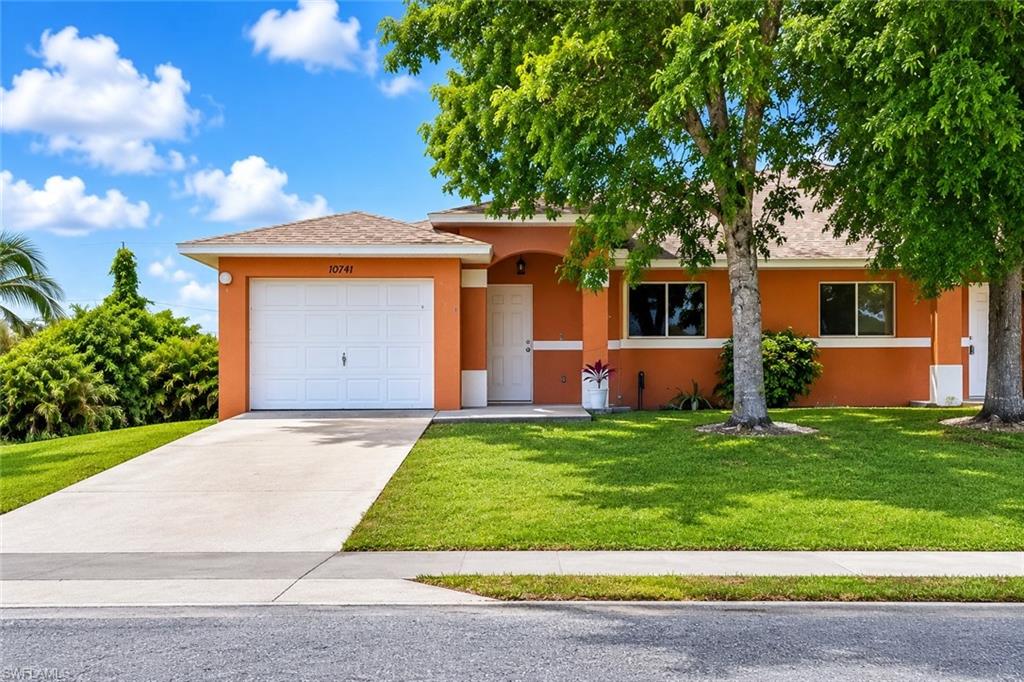 $1,900/month – Available now for immediate move-in. Private attached one-car garage + private backyard | No HOA | Quiet cul-de-sac location. Pets welcome with owner approval, and a quick approval process for qualified applicants. The owner is responsive and flexible with move-in timing.

Enjoy the space and privacy of a home without apartment living in 10741 Robinson Street, one side of a well-maintained duplex located on a quiet cul-de-sac in South Fort Myers with no HOA. Each residence has its own private entrance, attached one-car garage, driveway parking, and private backyard, giving the home the feel of a single-family residence. The adjoining residence at 10743 Robinson Street is also currently available for lease. The owner will consider leasing both residences together, making this an excellent opportunity for extended families, multi-generational living, roommates seeking separate homes, or anyone needing additional space while maintaining privacy.

Built in 2008 and freshly painted, the home features a bright, open floor plan with tile flooring throughout—no carpet—offering easy, low-maintenance Florida living. The kitchen includes a refrigerator, range, dishwasher, and garbage disposal, and opens directly to the main living area, creating a comfortable layout for everyday living and entertaining. Sliding glass doors fill the home with natural light and lead to the private backyard.

The primary bedroom overlooks the backyard and features a private en-suite bathroom. Two additional bedrooms provide flexible space for family, guests, or a home office. 

Additional features include a private attached one-car garage and an existing washer and dryer provided as a courtesy for tenant use. The owner will not repair or replace the washer or dryer if they stop working.

Conveniently located near shopping, restaurants, medical facilities, schools, and major roadways, the home offers quick access to Edison Mall, Gulf Coast Town Center, Fort Myers Beach, and Southwest Florida International Airport.

Tenant is responsible for water, electricity, and routine household maintenance. Tenant is also responsible for the first $100 of minor repairs per occurrence. This home is well suited for tenants who appreciate the independence and responsibilities of a single-family-style rental.

Pets welcome with owner approval (maximum two pets, up to 60 pounds each) and a refundable pet deposit. No smoking. Owner will consider qualified housing voucher tenants. Standard background, credit, and rental history screening required.
Note: Owner is in the process of adding a fence around the entire 3 sides of the property.  Expected completion date TBA.