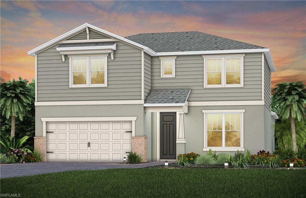Call Northridge home! This Whitestone with a den features a built-in kitchen, white cabinets, stainless steel appliances, quartz countertops, tile flooring in the main living and a pocket sliding glass door to the covered lanai.  Photos are for illustration purposes only, options may vary.