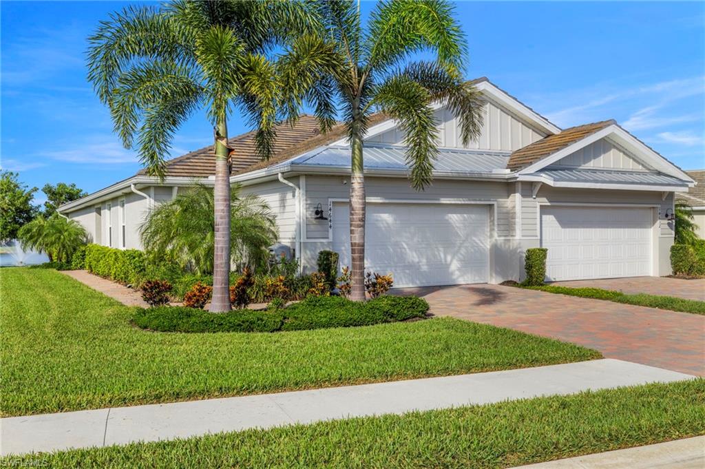 NOW AVAILABLE July - Dec '26 & Jan, March, April '27 SEASON - Welcome to Naples Reserve living. This 3 bedroom, 2 full bath villa located in the amenity-rich community of Naples Reserve, will be sure to grab your attention! Nestled on an oversized pie-shaped, waterfront lot for privacy, and fully “TURNKEY” with everything one may need to enjoy a hassle-free getaway! Tenants also have access to bikes, beach chairs and beach accessories! This villa offers plenty of natural light, beautiful lake views with a fountain feature that can be seen from the family room and master suite, and its’ Southwestern exposure makes for some of the most dreamy and colorful sunsets! The Naples Reserve community offers a “Vacation Resort” aesthetic. Residents enjoy access to an extensive list of amenities including a clubhouse, resort-style pool and lap pool, fitness center, tennis and pickleball courts, basketball court, bocce courts, BBQ and picnic areas, two dog parks, a children’s playground, and a 2-mile walking and biking path. The community also offers an active social calendar with a new and improved tiki bar, restaurant, and clubhouse which are now open! Conveniently located just minutes from shopping plazas, Publix, Fresh Market, and local restaurants. Within close proximity to Marco Island, downtown Naples, and Gulf beaches.