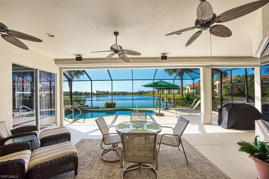 This beautifully updated, move-in-ready home, proudly offered by its original owners, features an airy open floor plan with soaring ceilings and an abundance of natural light. Perfectly situated on a premium southern-exposure lot, the home showcases breathtaking long lake views.
Offering 3 bedrooms, 2 full bathrooms, this thoughtfully designed home includes a spacious great room, formal dining area, breakfast nook, and a versatile layout ideal for both everyday living and entertaining. The 2-car garage features built-in storage, providing plenty of room for vehicles and additional belongings.
Outdoor living is exceptional with a large, shaded lanai overlooking a sparkling saltwater pool and spa. Recent pool upgrades include a new heater, spa-side remote, upgraded electrical panel (2025), new pool cage, and solar heating panels (2024) with a transferable 12-year warranty, allowing for year-round enjoyment.
Meticulously maintained and extensively updated, the home features a new roof (2023), new gutters, fresh interior and exterior paint, new 5-inch baseboards, luxury vinyl plank flooring and carpeting (2023), a new water heater, and a standby emergency generator with a dedicated circuit for added peace of mind.
The beautifully renovated kitchen boasts new cabinetry, granite countertops, and new stainless steel appliances. Additional premium features include electric roll-down hurricane shutters, plantation shutters throughout, a reverse osmosis water purification system, low-voltage landscape lighting, professionally refreshed front and backyard landscaping, and community-provided irrigation.
For added value, transferable flood insurance is available at just $1,977 annually.
Combining modern upgrades, exceptional maintenance, stunning lake views, and an unbeatable location, this impressive home is truly move-in ready and waiting for its next owner.