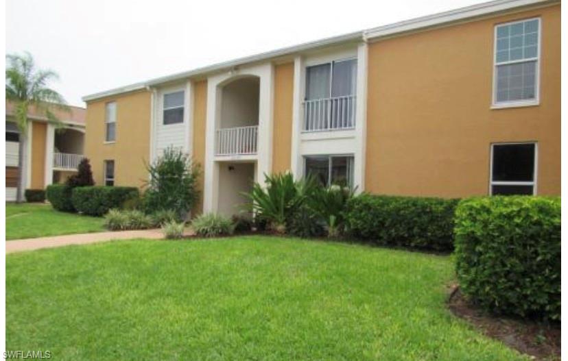 This home is an awesome investment property or a perfect starter home.  First floor unit overlooking a beautiful, landscaped area. This spacious two-bedroom, two-bath condo with laundry in unit is centrally located in the gated community Sunset Pointe at Fort Myers. Enjoy the great convenient community pool, or just relax on your screened lanai. Take advantage of the community exercise facilities, and clubhouse, and enjoy paradise by the pool.  This home is Located off College Parkway and US 41.  Close to the beaches, downtown, and RSW.  Bring your Buyers!