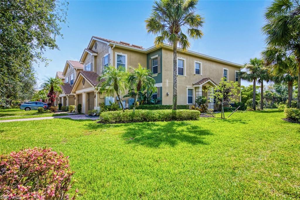 Welcome to Your Private Lakefront Escape in Paradise Step into the lifestyle you deserve with this stunning turnkey end-unit Townhouse with panoramic lake views, located in the heart of the prestigious Verandah community. Imagine waking up each morning in your spacious 3-bedroom, 2.5-bath retreat, complete with an attached garage, and starting your day with sunshine streaming through the windows of this bright and breezy sanctuary. Designed for both luxury and comfort, this home features an open-concept kitchen adorned with sleek granite countertops, a breakfast bar, and abundant cabinetry—perfect for casual mornings or evening cocktails. The inviting living area seamlessly flows to a serene lanai, where tranquil views of the water and lush landscape invite you to unwind. A convenient downstairs powder room and additional lanai storage make entertaining effortless. Upstairs, indulge in a tranquil primary suite with en-suite bath, two beautifully appointed guest rooms, a full bath, and in-home laundry—all designed with ease and elegance in mind. Cable and high-speed Wi-Fi are included in your HOA fees, making this the ultimate turnkey residence. Nestled in Cottonwood at Verandah, you’ll enjoy exclusive access to a private neighborhood pool. But the real magic begins with your Social Membership, opening the doors to an extraordinary array of amenities including: A resort-style pool and lap lanes under the Florida sun Scenic biking and nature trails, perfect for morning walks or sunset strolls Kayaking along the Orange River, where adventure meets peace Tennis, Bocce Ball, and Pickleball courts for active days A state-of-the-art fitness center and wellness programs A fully equipped dog park for your furry companions Gourmet dining options, two lively sports bars, and inviting social spaces for events and community gatherings Just 20 minutes from SW Florida International Airport, Gulf Coast Town Center, and Downtown Fort Myers, this rare gem combines the convenience of city access with the serenity of a private resort-style retreat. This isn’t just a home—it’s a lifestyle of endless leisure, luxury, and unforgettable moments. Come experience Verandah—where every day feels is a vacation.  GARAGE IS UNAVAILABLE