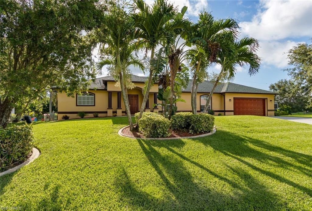 McGregor/Iona single family, ranch style home is a must see! The open floor plan allows you to entertain and be connected.  Brand new AC unit March 2018, New Water softening system with reverse osmosis February 2018, New pool pump December 2017.The kitchen, has loads of cabinet space, a breakfast bar, and a window above the kitchen sink that let's that gorgeous Florida sun. The large inviting family room is spacious enough to accommodate a football party or a cozy family movie night. We all need time to unwind at the end of a long day, do it in your spacious master bedroom with recessed ceilings, a soaking jetted spa tub, with French doors to the pool deck. Two additional bedrooms are located on the other end of the house, along with the guest bath and laundry room. The summer sunshine never felt better inside your lap style in-ground pool. This home has a  fenced in backyard which is perfect for your pets or kids to have a safe place to play! Mature trees adorn the property and give it that tropical vibe! Sound like the place for you? Come take a look!