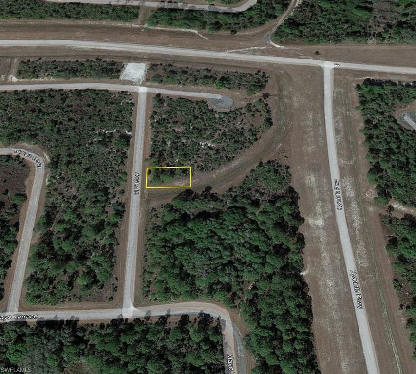 Very special property,  View to the east and south is across a drainage easement. Lot is relatively clear.  There are few properties in Banyan Village that offer this kind of wide open view.  Municipal water is available.  Seller is a licensed real estate agent agent in the state of Florida.